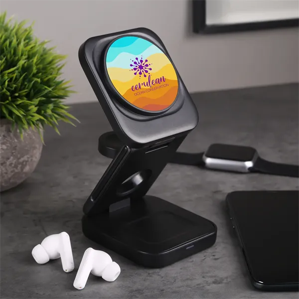 Trifecta 3 In 1 Charging Stand - Trifecta 3 In 1 Charging Stand - Image 1 of 7