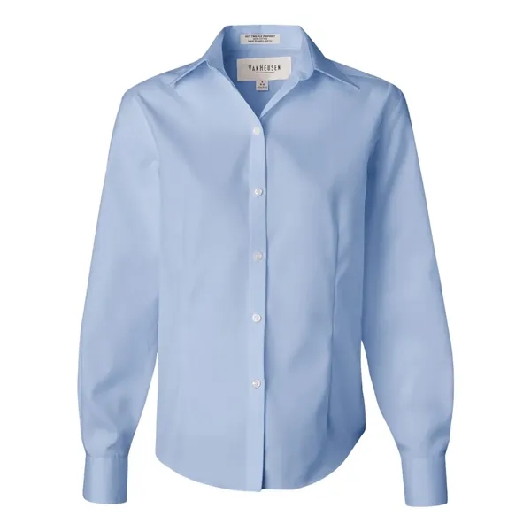 Van Heusen Women's Non-Iron Pinpoint Oxford Shirt - Van Heusen Women's Non-Iron Pinpoint Oxford Shirt - Image 1 of 6