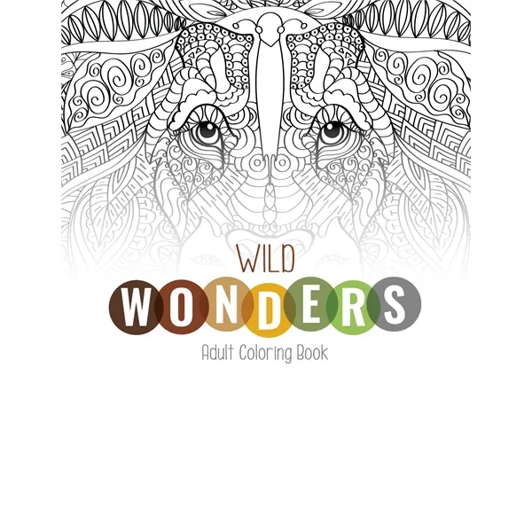 Good Value™ Wild Wonders Adult Coloring Book - Good Value™ Wild Wonders Adult Coloring Book - Image 2 of 2