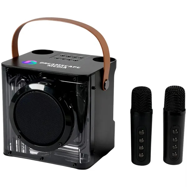 15W Karaoke Wireless Speaker with 2 Mics