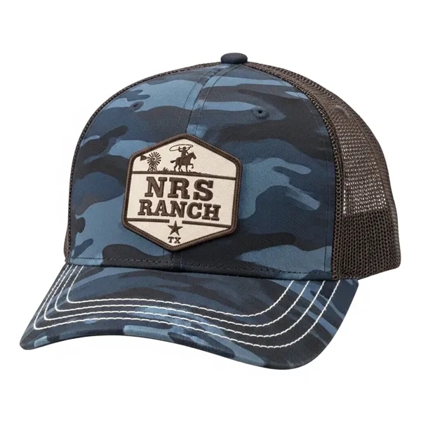 Garment Washed Richardson Snapback Trucker Cap - Garment Washed Richardson Snapback Trucker Cap - Image 0 of 1
