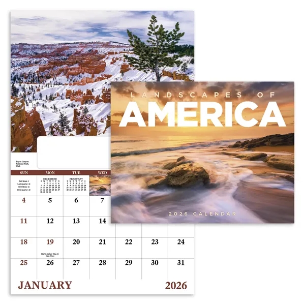Good Value™ Landscapes of America - Window Calendar - Good Value™ Landscapes of America - Window Calendar - Image 2 of 5
