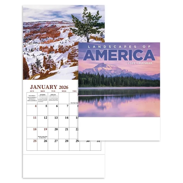 Good Value™ Landscapes of America - Mini Calendar - Good Value™ Landscapes of America - Mini Calendar - Image 2 of 2