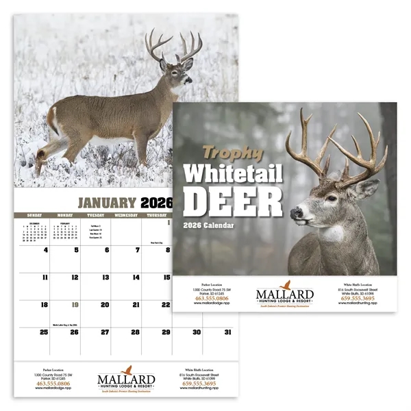Products Trophy Whitetail Deer Appointment Calendar - Sta... - Products Trophy Whitetail Deer Appointment Calendar - Sta... - Image 2 of 3