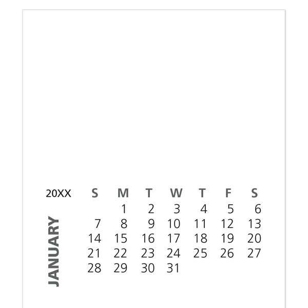 Good Value™ Business Card Magnet with 12-Sheet Calendar - Good Value™ Business Card Magnet with 12-Sheet Calendar - Image 1 of 2