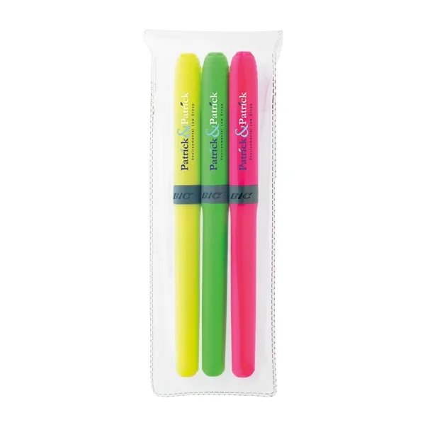BIC® Brite Liner Grip™ 3-Pack - BIC® Brite Liner Grip™ 3-Pack - Image 0 of 4