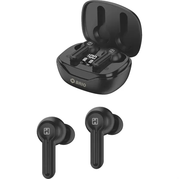 Custom iHome® XT-49 True Wireless Earbuds & Charger Case