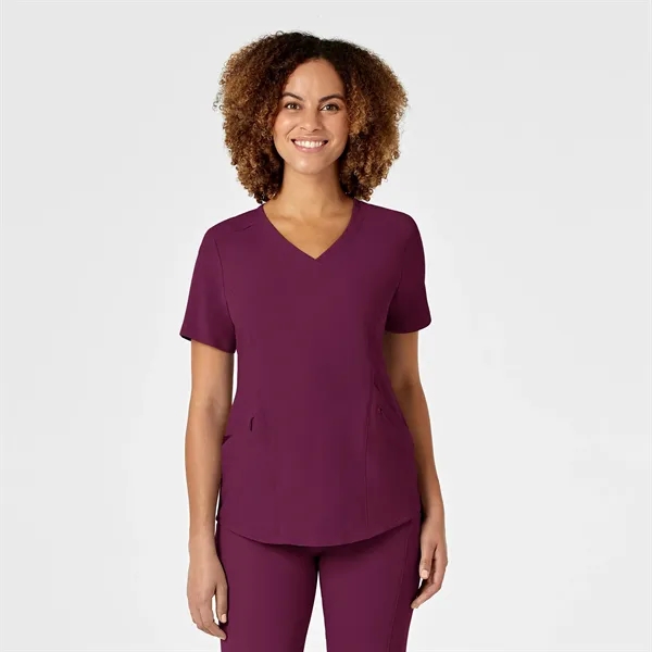 WonderWink RENEW Women's V-Neck Scrub Top - WonderWink RENEW Women's V-Neck Scrub Top - Image 12 of 12