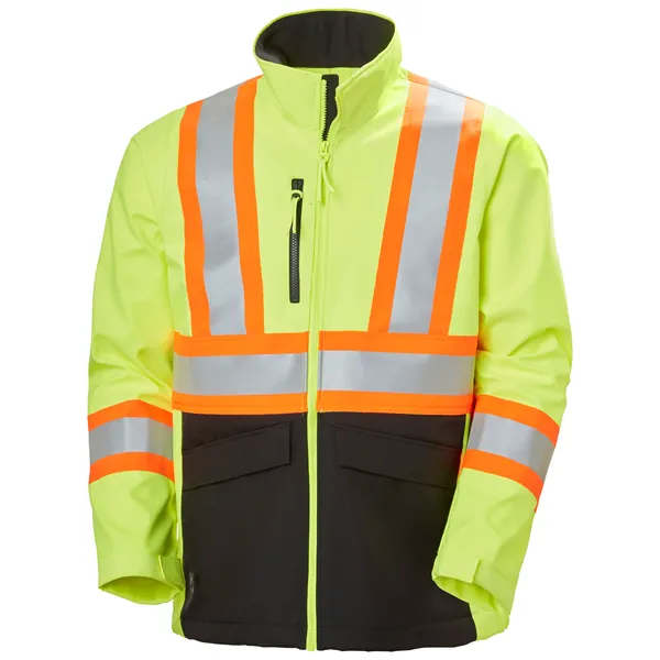 Helly Hansen Men's Alta Hi Vis Softshell Jacket CSA - Helly Hansen Men's Alta Hi Vis Softshell Jacket CSA - Image 0 of 2