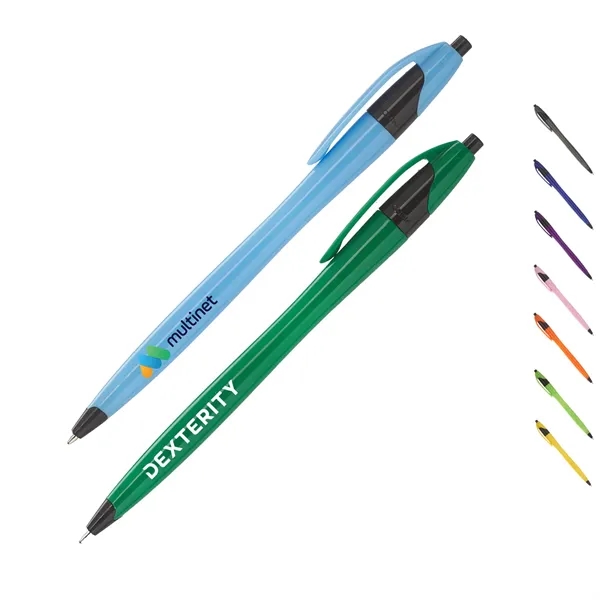Two Tone Plastic Pen w/ Custom Imprint - Two Tone Plastic Pen w/ Custom Imprint - Image 0 of 9