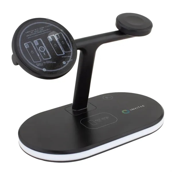 3-in-1 Magnetic Wireless Charger - 3-in-1 Magnetic Wireless Charger - Image 5 of 11