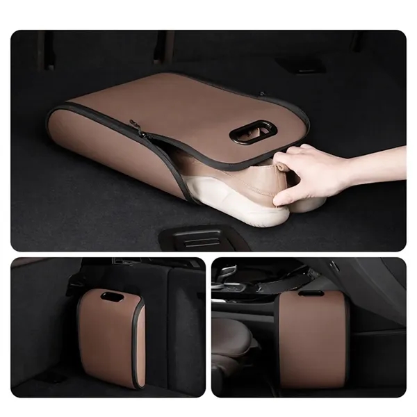 Waterproof Portable Travel Suitcase Car Shoes Storage Box - Waterproof Portable Travel Suitcase Car Shoes Storage Box - Image 3 of 5