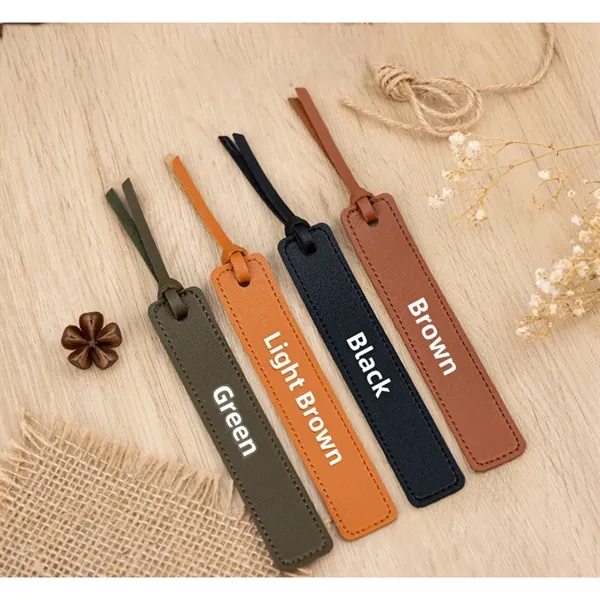 Personalized Leather Bookmark For Birthday or Christmas Gift - Personalized Leather Bookmark For Birthday or Christmas Gift - Image 4 of 4