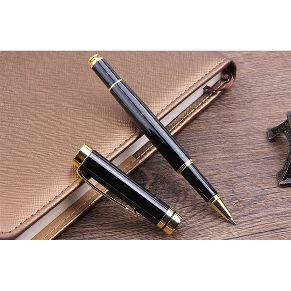 1 PC Metal Ballpoint Pen Gold Clip Roller Office Supplies - 1 PC Metal Ballpoint Pen Gold Clip Roller Office Supplies - Image 2 of 4