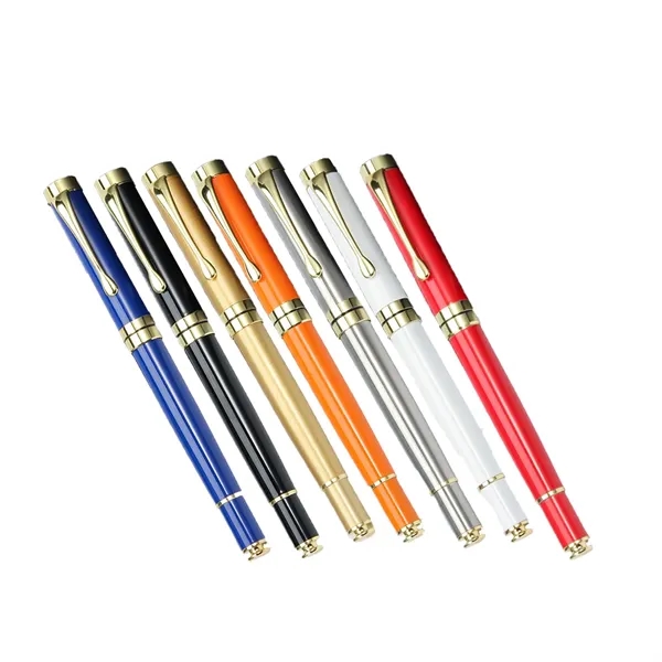 1 PC Metal Ballpoint Pen Gold Clip Roller Office Supplies - 1 PC Metal Ballpoint Pen Gold Clip Roller Office Supplies - Image 4 of 4