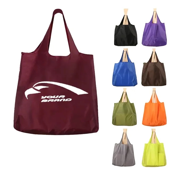 Foldable Waterproof Large Size Tote Reusable Shopping Bag - Foldable Waterproof Large Size Tote Reusable Shopping Bag - Image 0 of 4