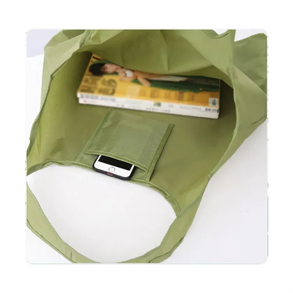 Foldable Waterproof Large Size Tote Reusable Shopping Bag - Foldable Waterproof Large Size Tote Reusable Shopping Bag - Image 3 of 4