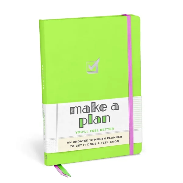 Make a Plan Undated Planner and Weekly Agenda Notebook - Make a Plan Undated Planner and Weekly Agenda Notebook - Image 0 of 6