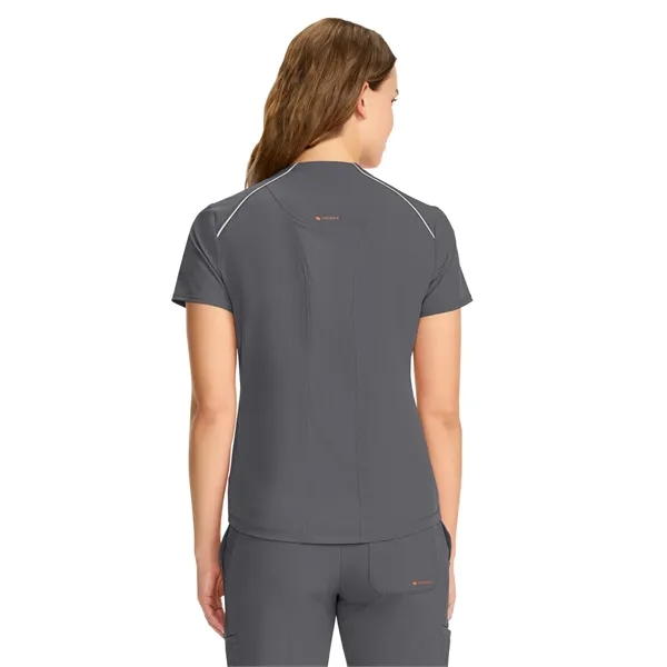 Infinity GNR8 - Women's 1-Pocket Henley Top - Infinity GNR8 - Women's 1-Pocket Henley Top - Image 6 of 13