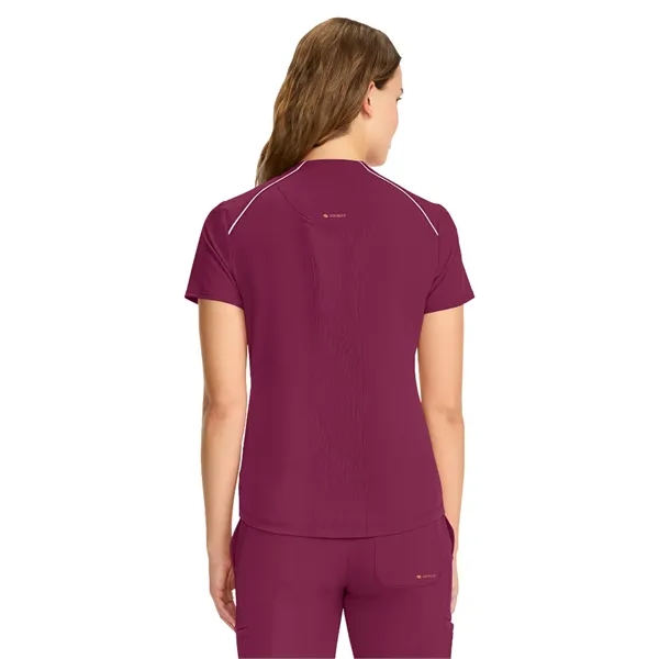 Infinity GNR8 - Women's 1-Pocket Henley Top - Infinity GNR8 - Women's 1-Pocket Henley Top - Image 12 of 13