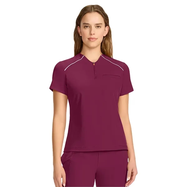 Infinity GNR8 - Women's 1-Pocket Henley Top - Infinity GNR8 - Women's 1-Pocket Henley Top - Image 13 of 13