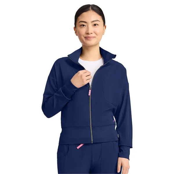 Med Couture - MC AMP - Women's 2-Pocket Warm Up Jacket - Med Couture - MC AMP - Women's 2-Pocket Warm Up Jacket - Image 2 of 8