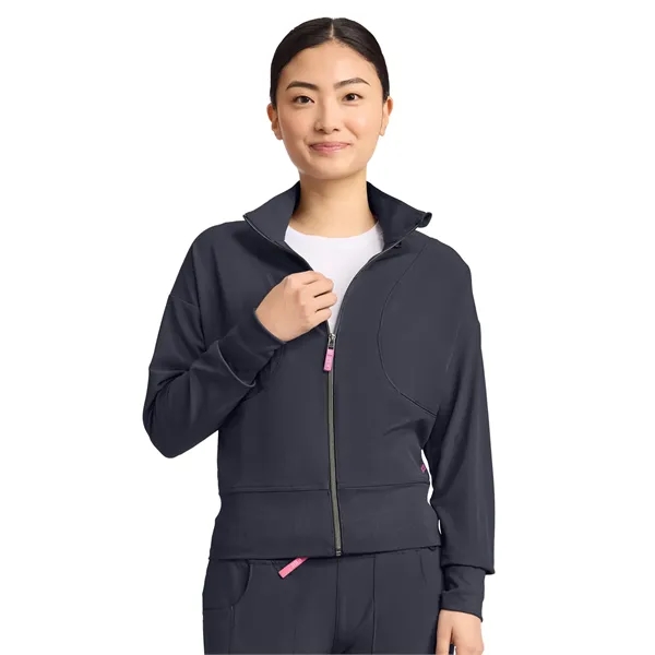 Med Couture - MC AMP - Women's 2-Pocket Warm Up Jacket - Med Couture - MC AMP - Women's 2-Pocket Warm Up Jacket - Image 3 of 8