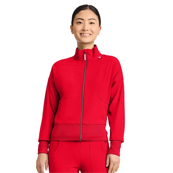 Med Couture - MC AMP - Women's 2-Pocket Warm Up Jacket - Med Couture - MC AMP - Women's 2-Pocket Warm Up Jacket - Image 8 of 8