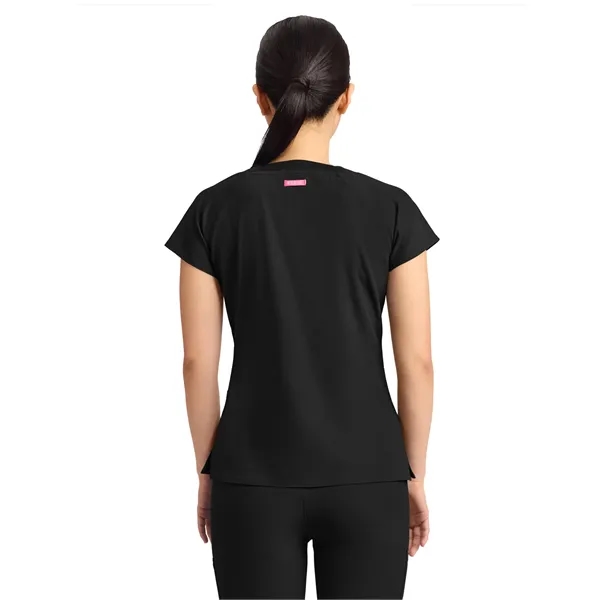 Med Couture - MC AMP - Women's 3-Pocket Square Neck Scrub... - Med Couture - MC AMP - Women's 3-Pocket Square Neck Scrub... - Image 1 of 17