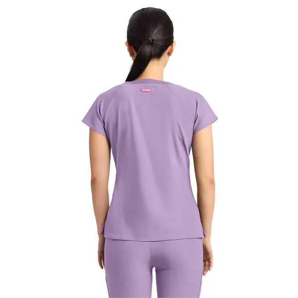 Med Couture - MC AMP - Women's 3-Pocket Square Neck Scrub... - Med Couture - MC AMP - Women's 3-Pocket Square Neck Scrub... - Image 4 of 17