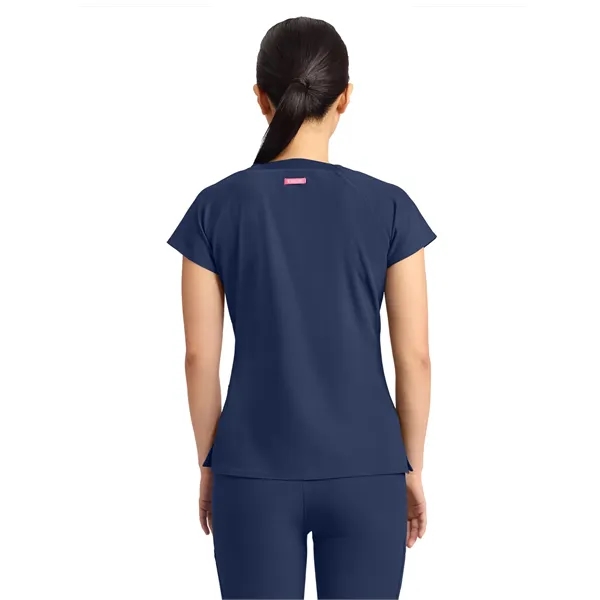 Med Couture - MC AMP - Women's 3-Pocket Square Neck Scrub... - Med Couture - MC AMP - Women's 3-Pocket Square Neck Scrub... - Image 6 of 17