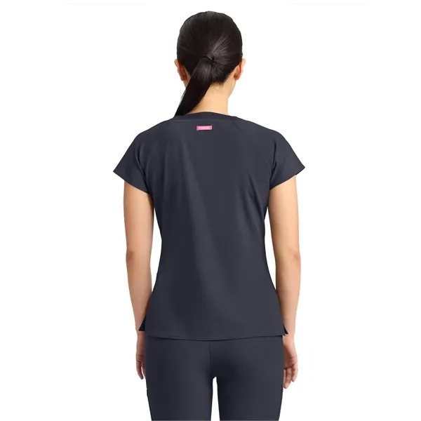 Med Couture - MC AMP - Women's 3-Pocket Square Neck Scrub... - Med Couture - MC AMP - Women's 3-Pocket Square Neck Scrub... - Image 8 of 17