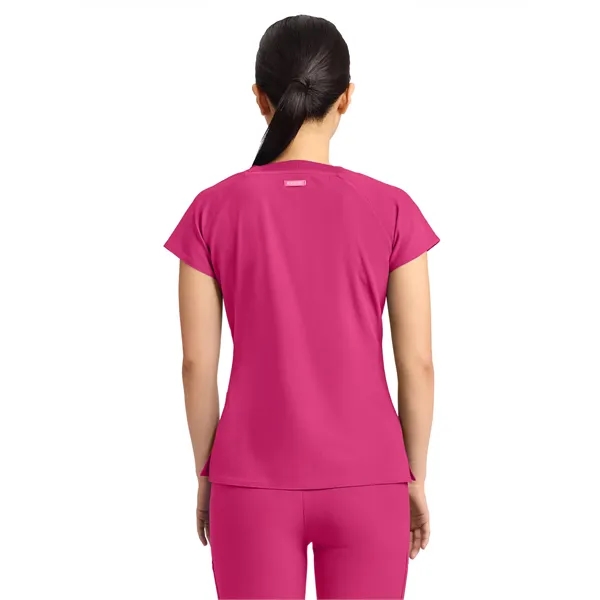 Med Couture - MC AMP - Women's 3-Pocket Square Neck Scrub... - Med Couture - MC AMP - Women's 3-Pocket Square Neck Scrub... - Image 10 of 17