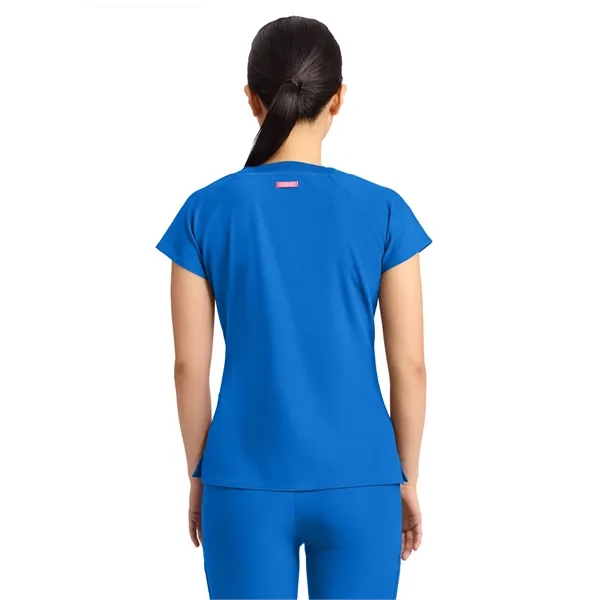 Med Couture - MC AMP - Women's 3-Pocket Square Neck Scrub... - Med Couture - MC AMP - Women's 3-Pocket Square Neck Scrub... - Image 12 of 17