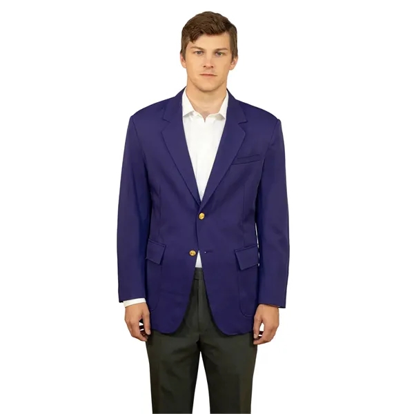 Executive Apparel Blazers - Men's 6-Pocket Single-Breaste... - Executive Apparel Blazers - Men's 6-Pocket Single-Breaste... - Image 5 of 7