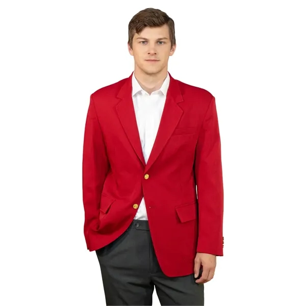 Executive Apparel Blazers - Men's 6-Pocket Single-Breaste... - Executive Apparel Blazers - Men's 6-Pocket Single-Breaste... - Image 6 of 7