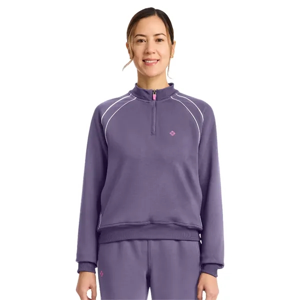 Med Couture - MC AMP - Women's 2-Pocket Scuba Half-Zip Ja... - Med Couture - MC AMP - Women's 2-Pocket Scuba Half-Zip Ja... - Image 3 of 5