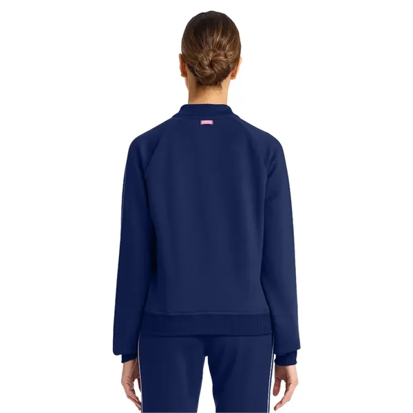 Med Couture - MC AMP - Women's 2-Pocket Scuba Half-Zip Ja... - Med Couture - MC AMP - Women's 2-Pocket Scuba Half-Zip Ja... - Image 4 of 5