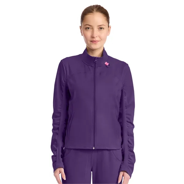 Med Couture - MC AMP KNIT - Women's 5-Pocket Warm Up Jacket - Med Couture - MC AMP KNIT - Women's 5-Pocket Warm Up Jacket - Image 3 of 9