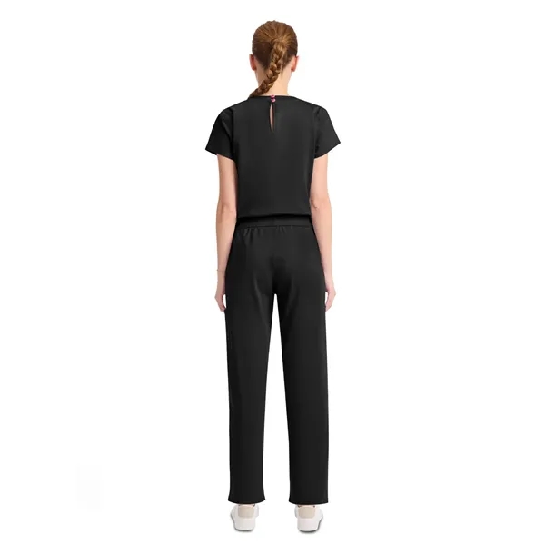 Med Couture - MC AMP KNIT - Women's 5-Pocket V-Neck Jumpsuit - Med Couture - MC AMP KNIT - Women's 5-Pocket V-Neck Jumpsuit - Image 1 of 7