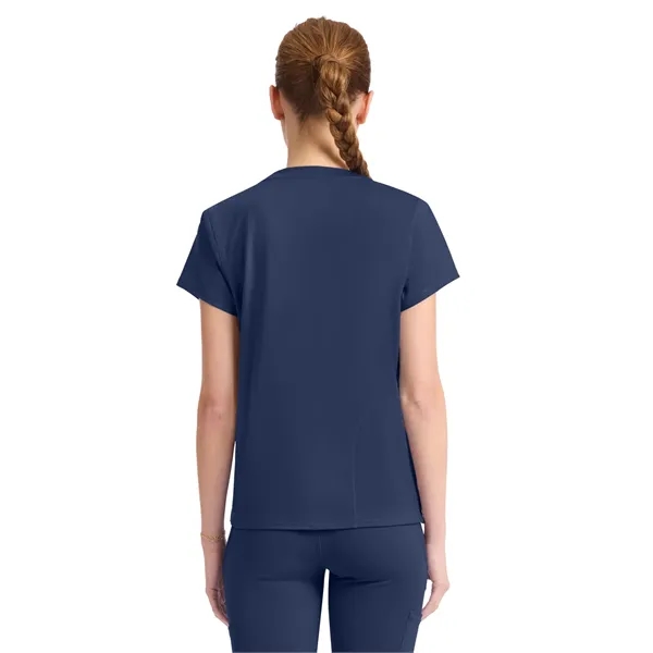 Med Couture - MC AMP KNIT - Women's 2-Pocket Crew Neck Tee - Med Couture - MC AMP KNIT - Women's 2-Pocket Crew Neck Tee - Image 4 of 11
