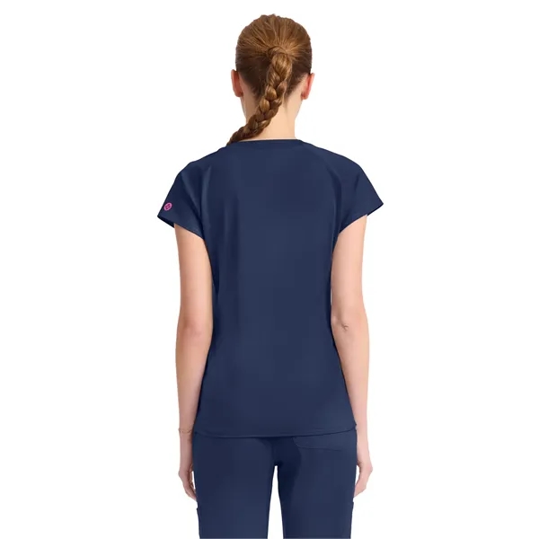 Med Couture - MC AMP KNIT - Women's 3-Pocket V-Neck Top - Med Couture - MC AMP KNIT - Women's 3-Pocket V-Neck Top - Image 4 of 11