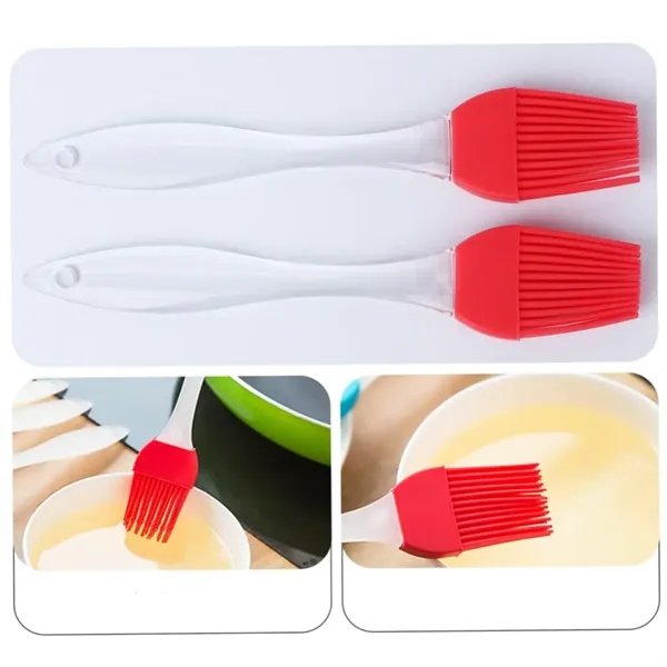 Heat-Resistant Silicone Basting Brush for Grilling & Baking - Heat-Resistant Silicone Basting Brush for Grilling & Baking - Image 4 of 6