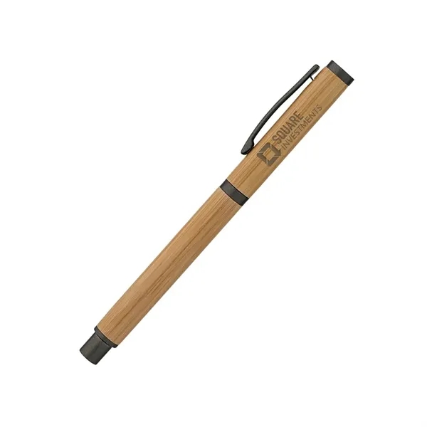 Hana Bamboo Cap-Off Ballpoint Pen - Hana Bamboo Cap-Off Ballpoint Pen - Image 1 of 1