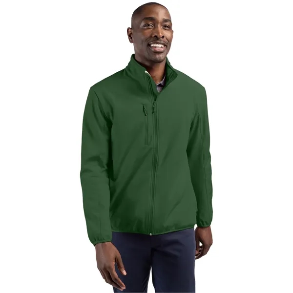 Clique Trail Eco Stretch Softshell Full Zip Mens Jacket - Clique Trail Eco Stretch Softshell Full Zip Mens Jacket - Image 8 of 13