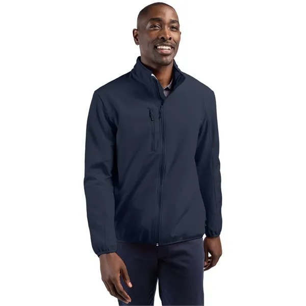 Clique Trail Eco Stretch Softshell Full Zip Mens Jacket - Clique Trail Eco Stretch Softshell Full Zip Mens Jacket - Image 9 of 13