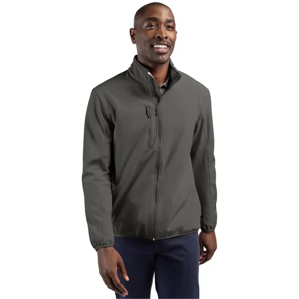 Clique Trail Eco Stretch Softshell Full Zip Mens Jacket - Clique Trail Eco Stretch Softshell Full Zip Mens Jacket - Image 11 of 13