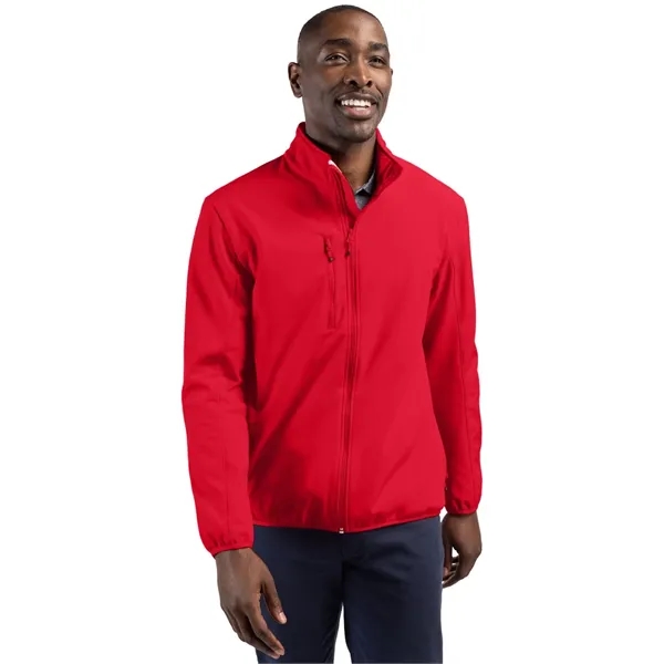 Clique Trail Eco Stretch Softshell Full Zip Mens Jacket - Clique Trail Eco Stretch Softshell Full Zip Mens Jacket - Image 12 of 13