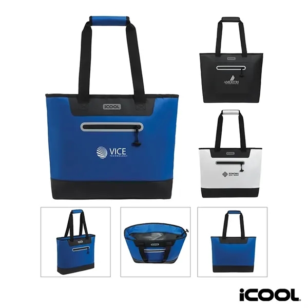 iCOOL® Vail 30-Can Cooler Tote Bag - iCOOL® Vail 30-Can Cooler Tote Bag - Image 0 of 3