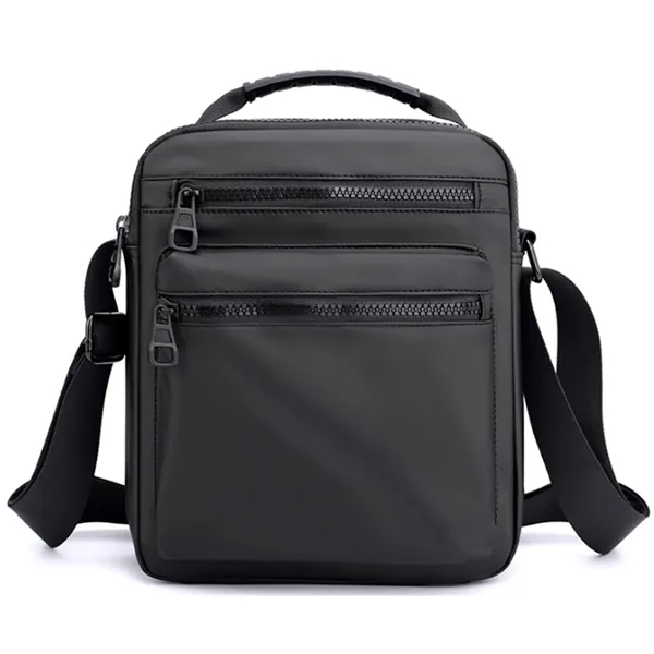 Oxford Fabric Crossbody Shoulder Bag Casual Sport Sling - Oxford Fabric Crossbody Shoulder Bag Casual Sport Sling - Image 7 of 9